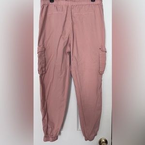 Dusty rose cargo pants size 28